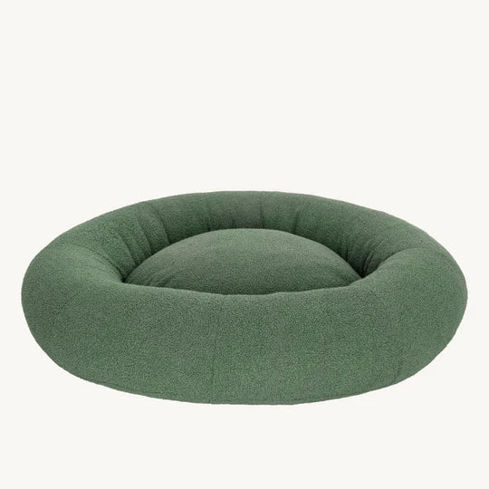 Boucle Dog Bed & Cover Bundle