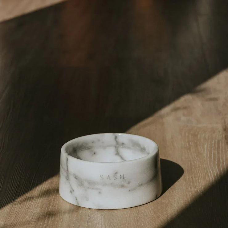 Premium Marble Dog Bowl