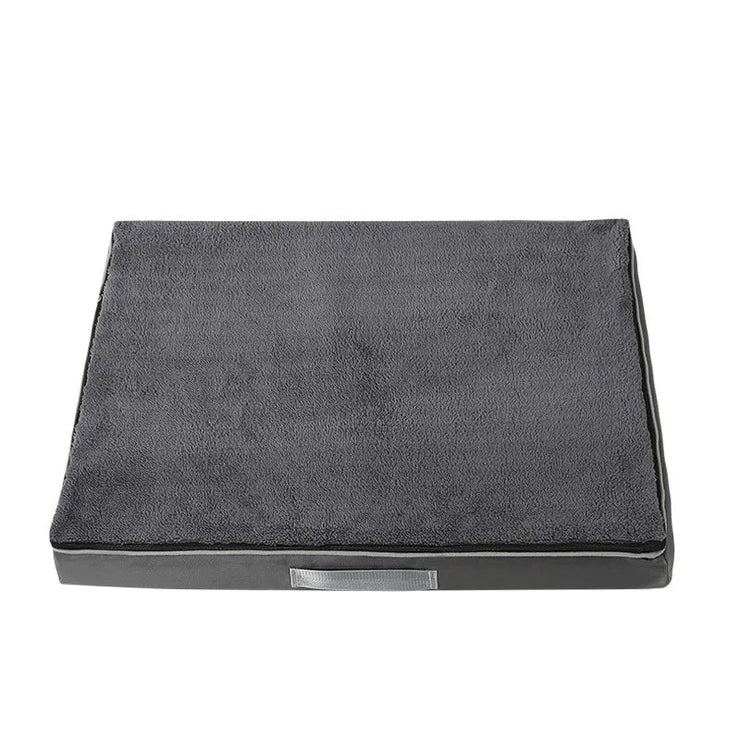 Dog memory cushion with washable cover