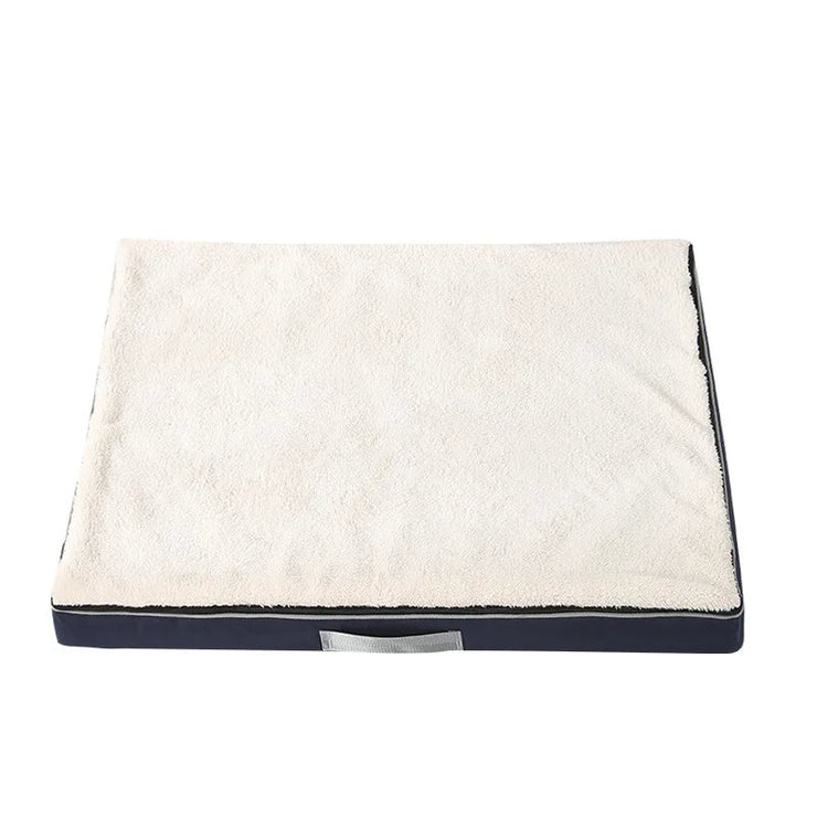 Dog memory cushion with washable cover